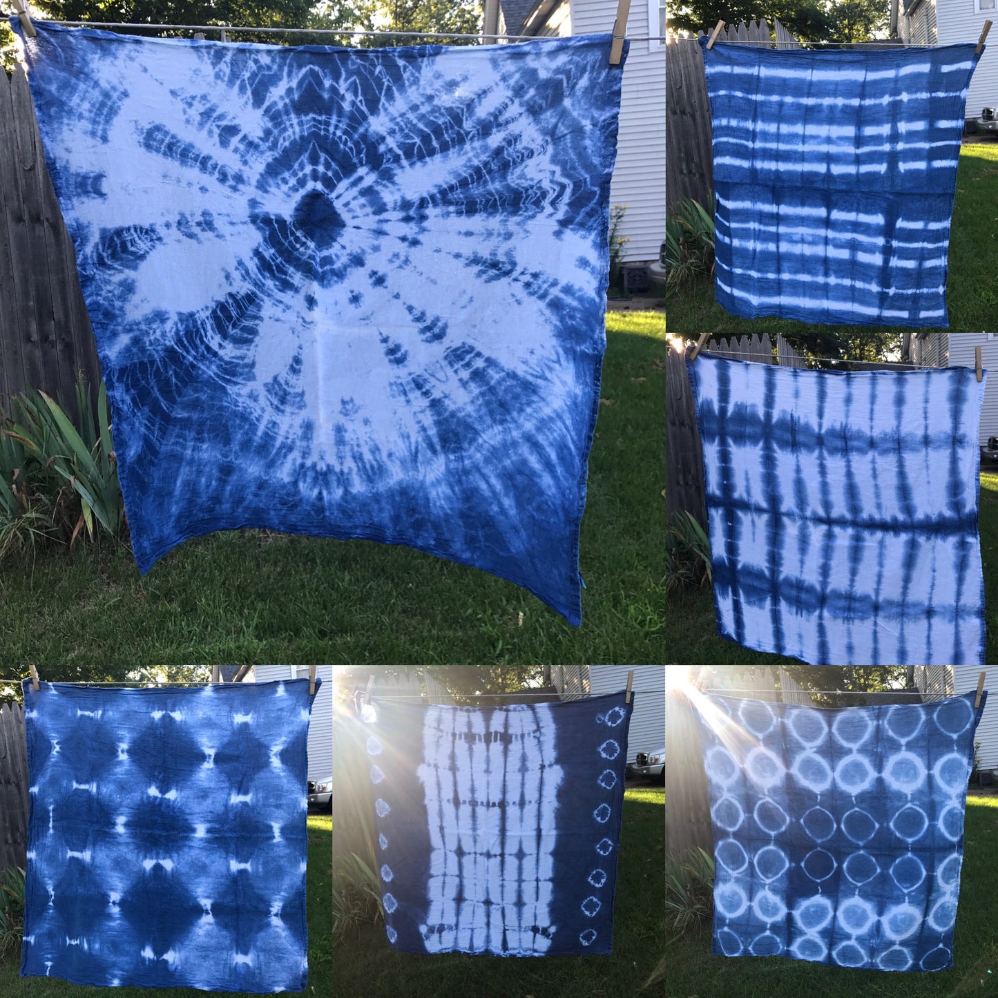 June 11th 6-8:00pm: Shibori Dyed Dish Towels
