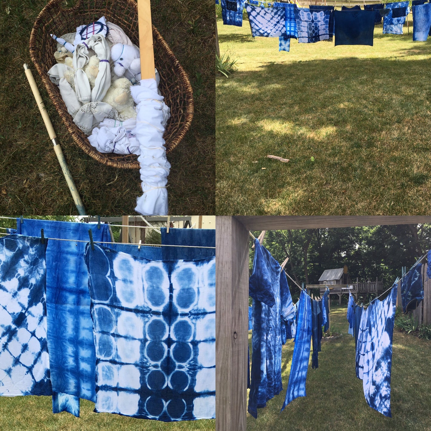 June 11th 6-8:00pm: Shibori Dyed Dish Towels