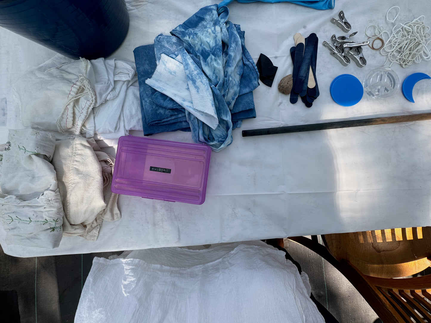 July 30th 6-8:00pm: Shibori Dyed Dish Towels