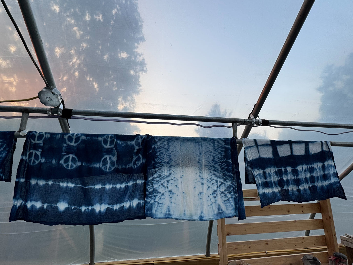 July 30th 6-8:00pm: Shibori Dyed Dish Towels