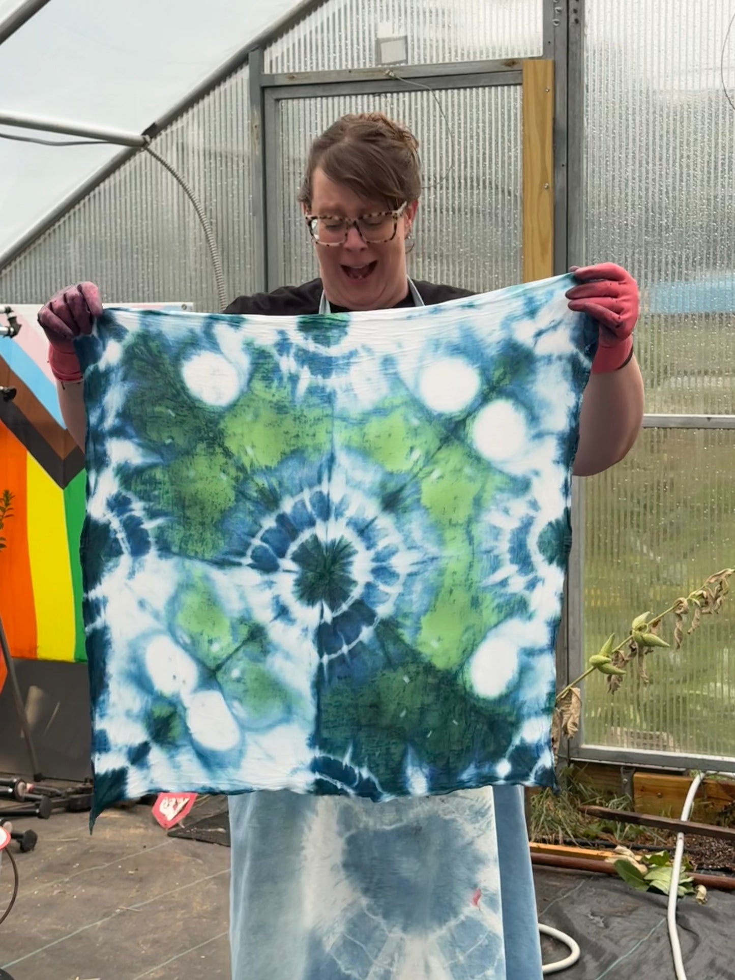 Saturday, November 8th 6-8pm: Shibori Dyed Dish Towels