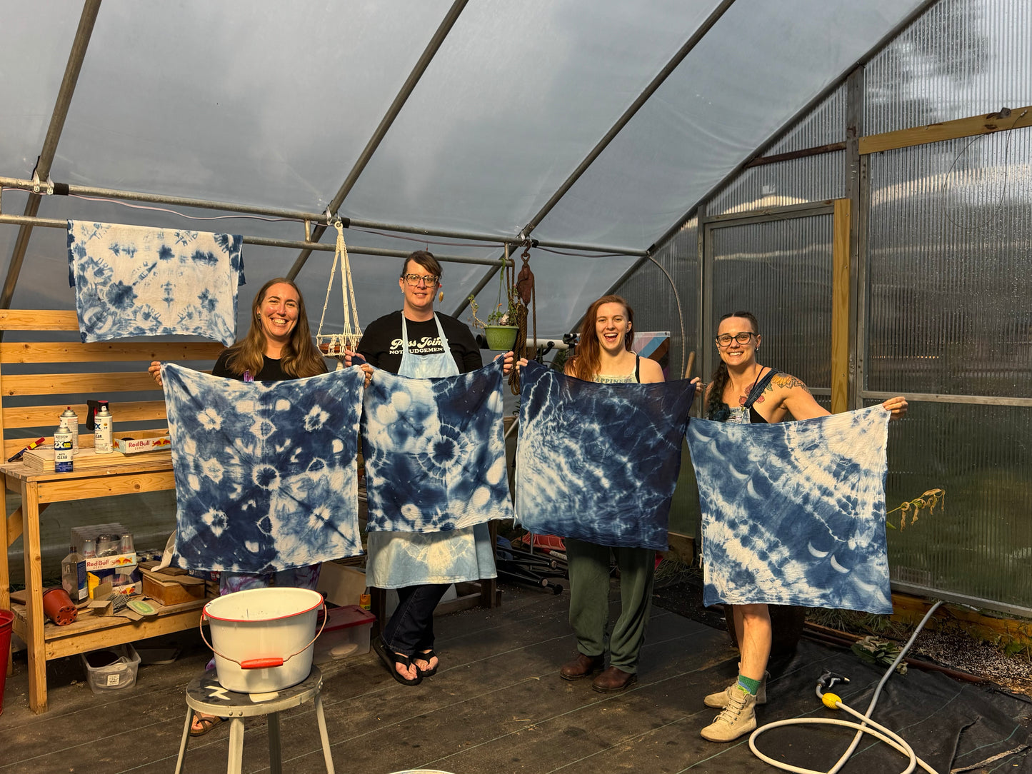 Saturday, November 8th 6-8pm: Shibori Dyed Dish Towels