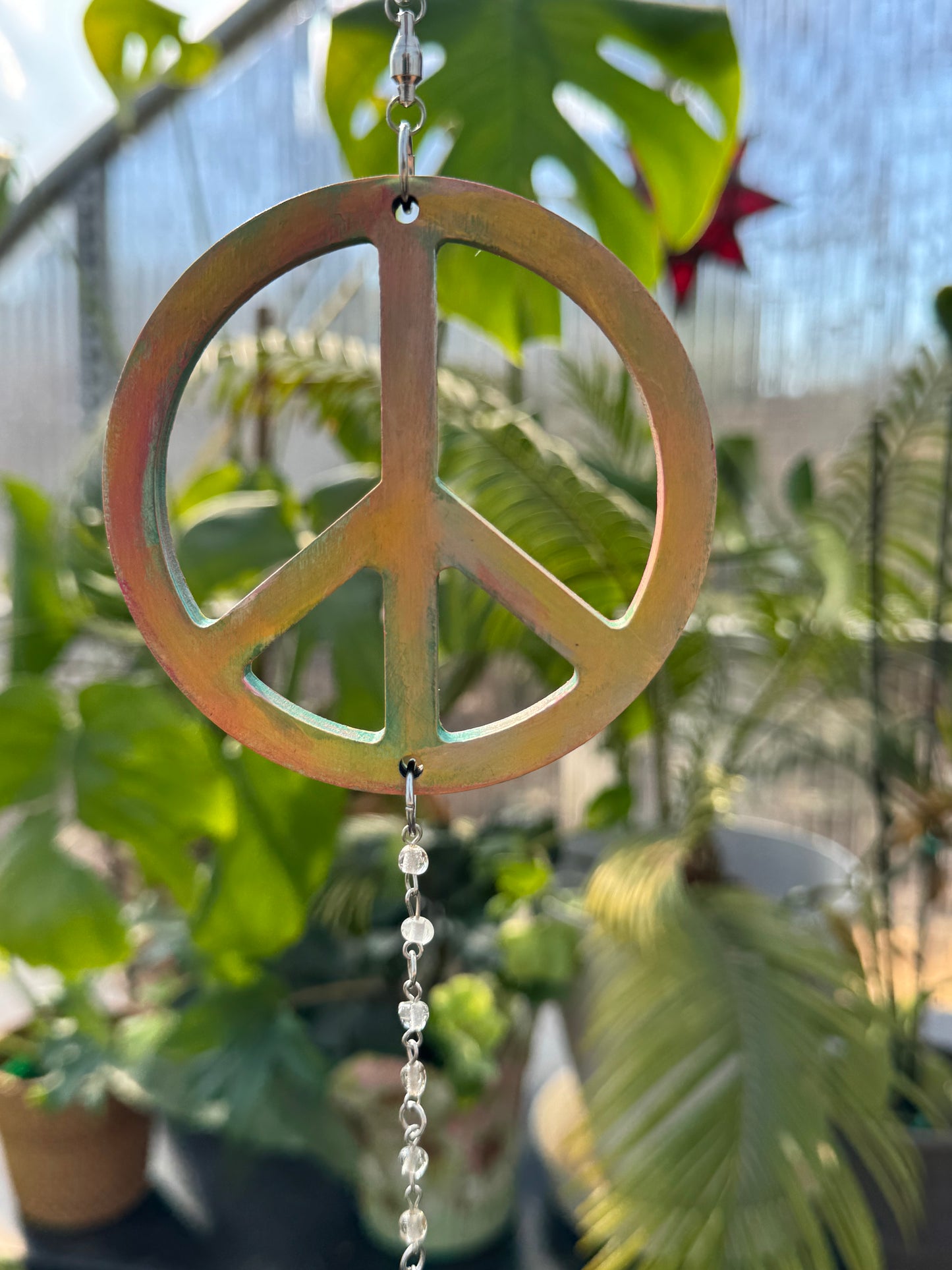 Painty Peace Sign Rainbow Maker #2