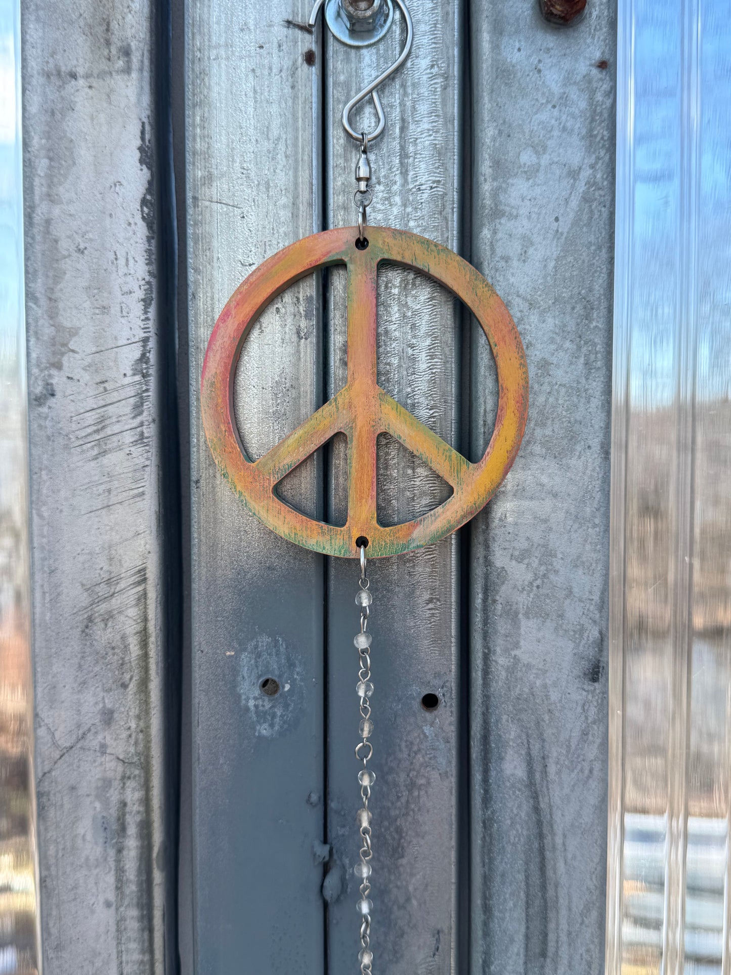 Painty Peace Sign Rainbow Maker #2