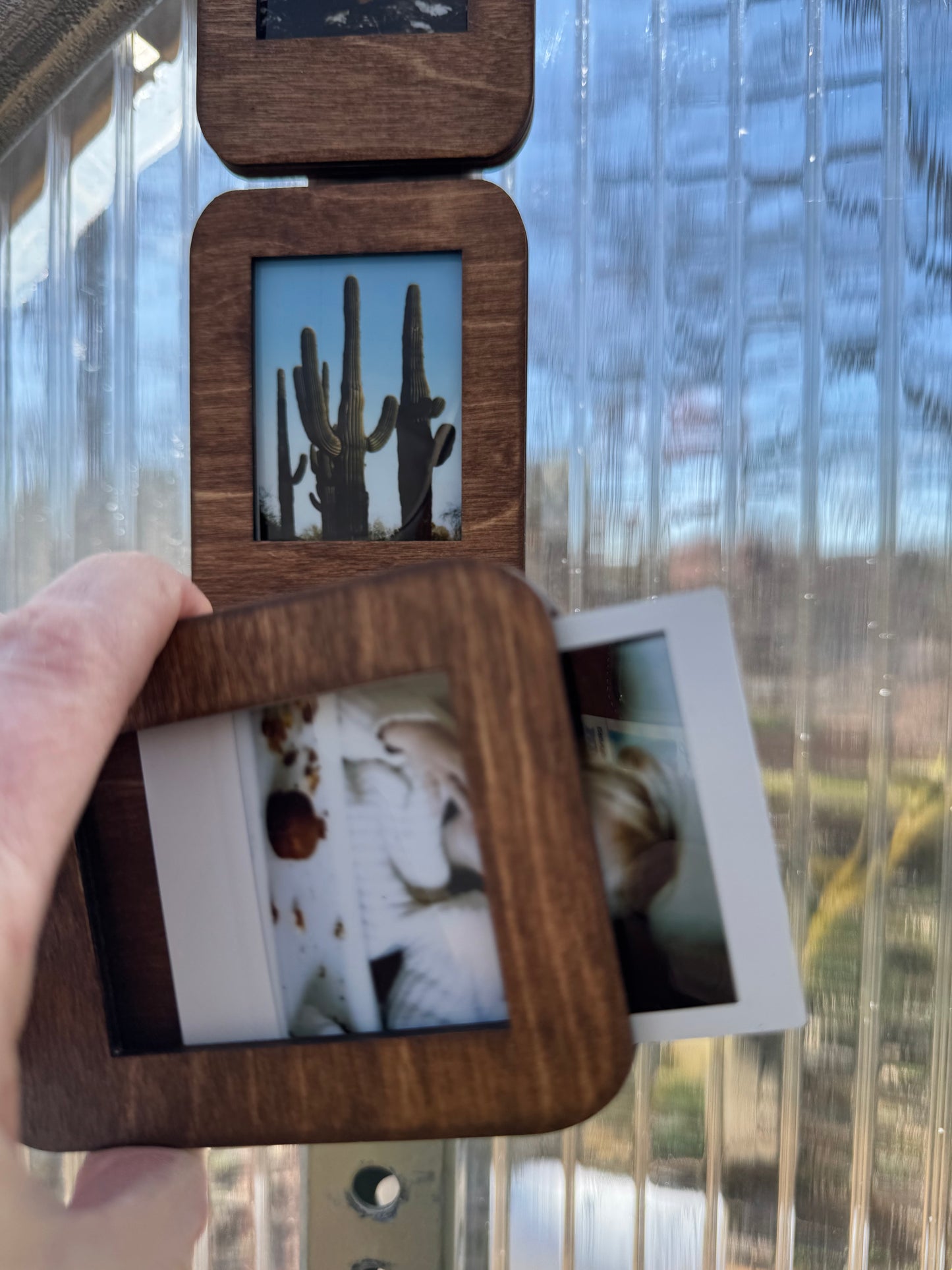Wood Instax Magnet Frame