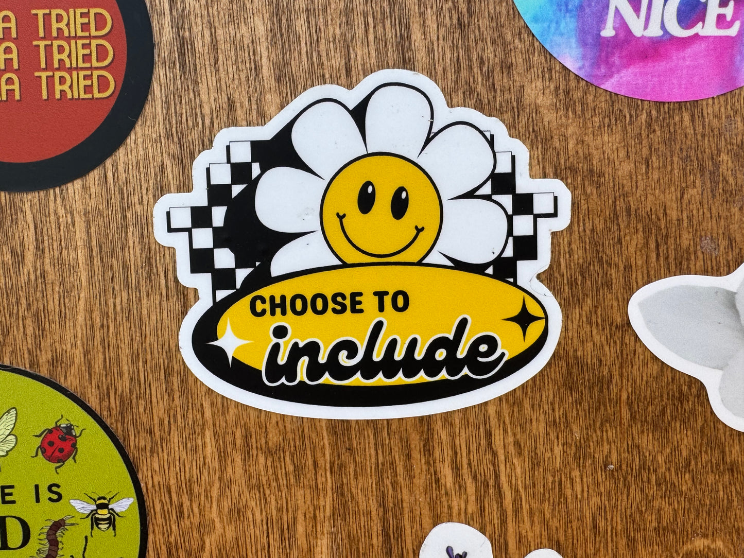 Choose to Include Sticker