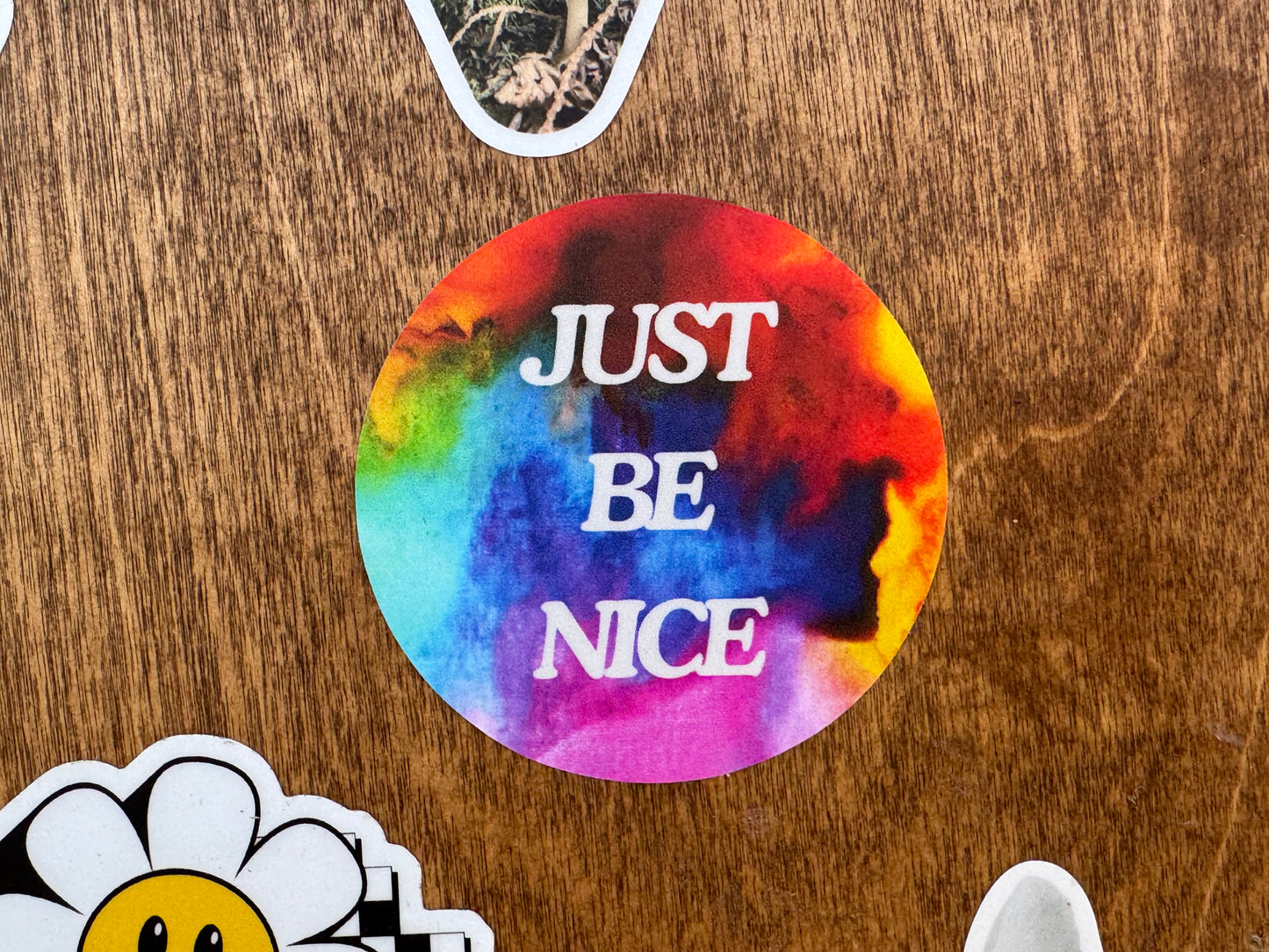Just Be Nice Sticker