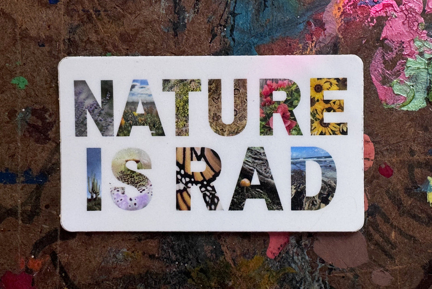 NATURE IS RAD Sticker