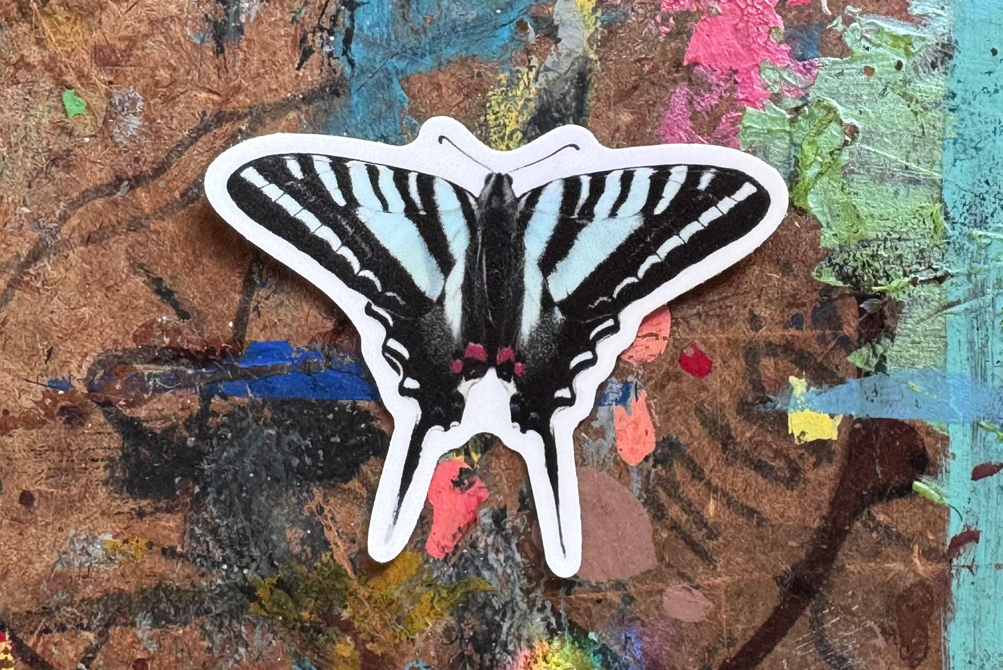 Zebra Swallowtail Sticker