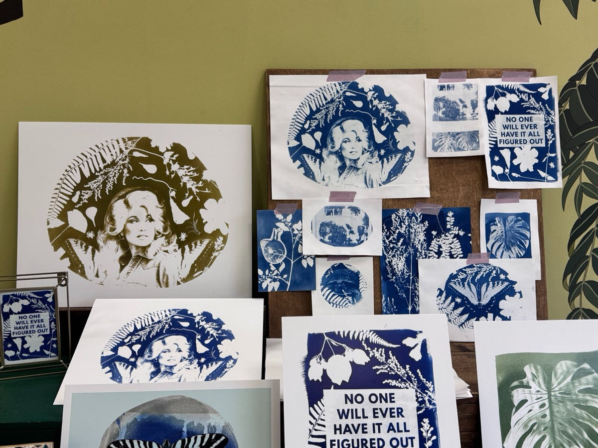 Photography + Cyanotype Prints