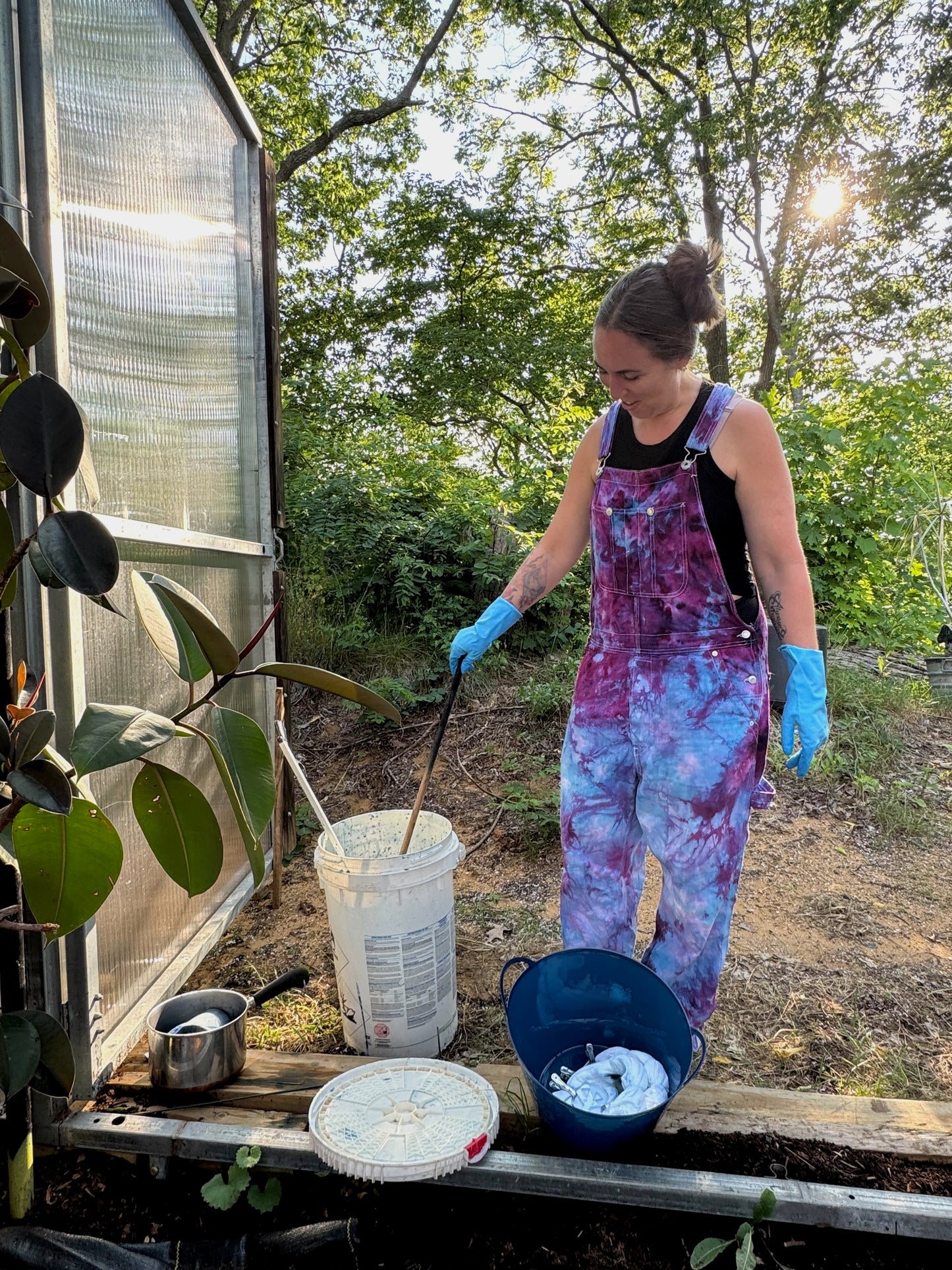 July 30th 6-8:00pm: Shibori Dyed Dish Towels