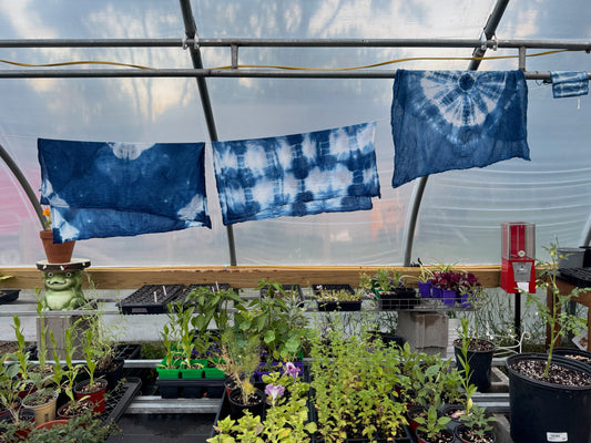 July 30th 6-8:00pm: Shibori Dyed Dish Towels