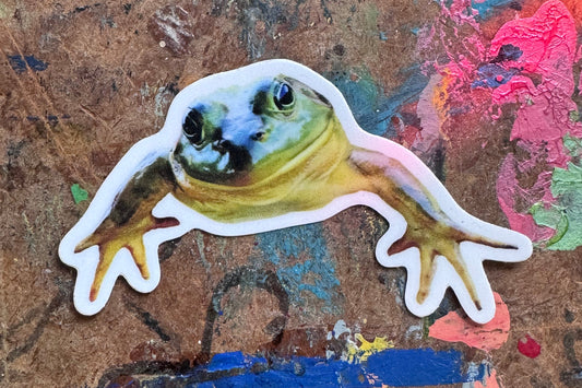 Bull Frog Sticker